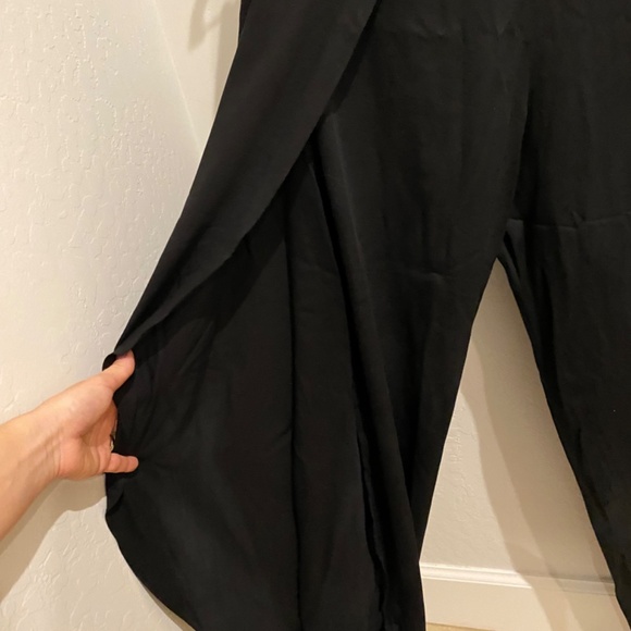 NWT BCBG Wide-leg, tulip hem pants - Picture 5 of 6